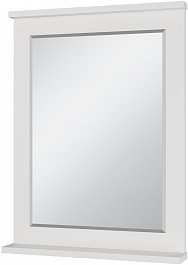 Misty Зеркало для ванной Марта 60 белое глянцевое – фотография-2